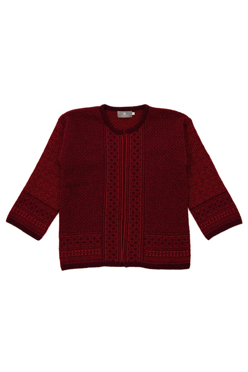 Towie kimono cardigan red