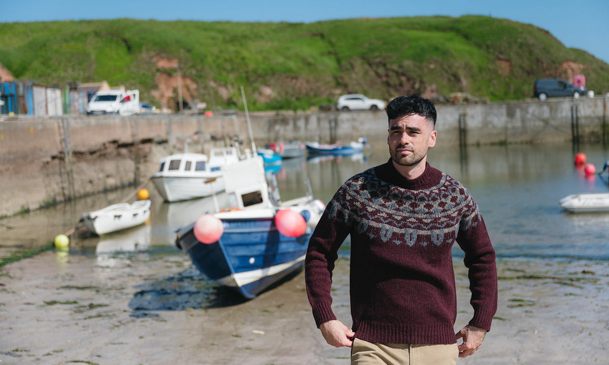 Mens Fair isle knitwear