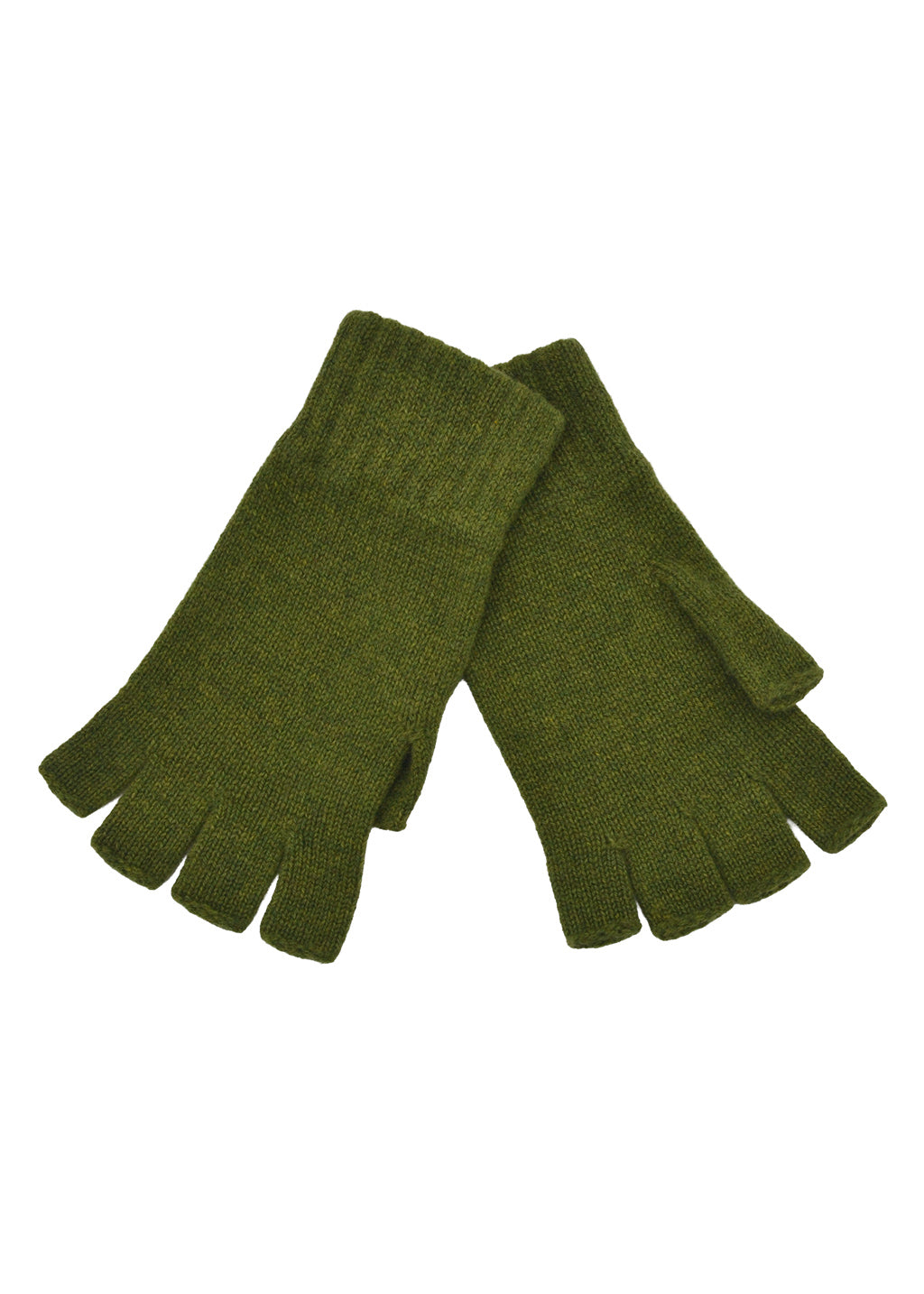 Womens Scottish Cashmere Fingerless Gloves
