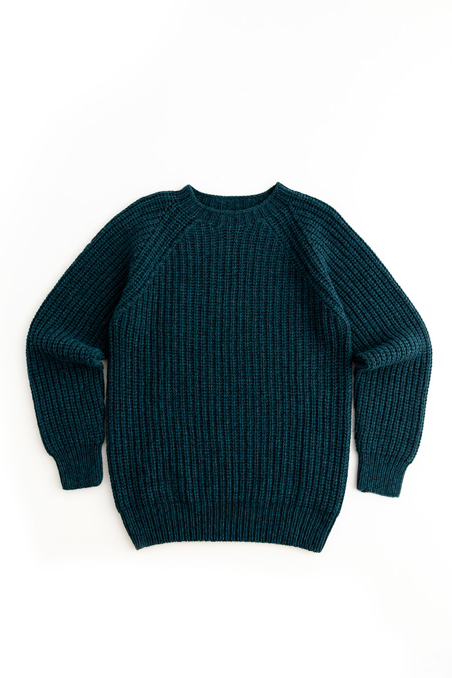 mens teal fisherman rib jumper sweater soft lambs wool geelong