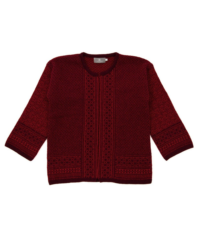 Towie kimono cardigan red