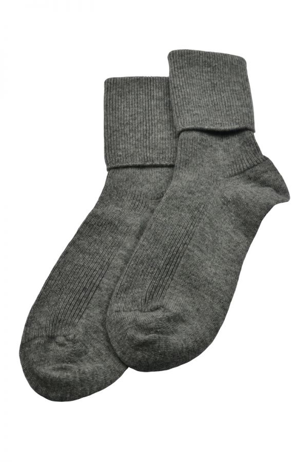 grey cashmere socks womens ladies