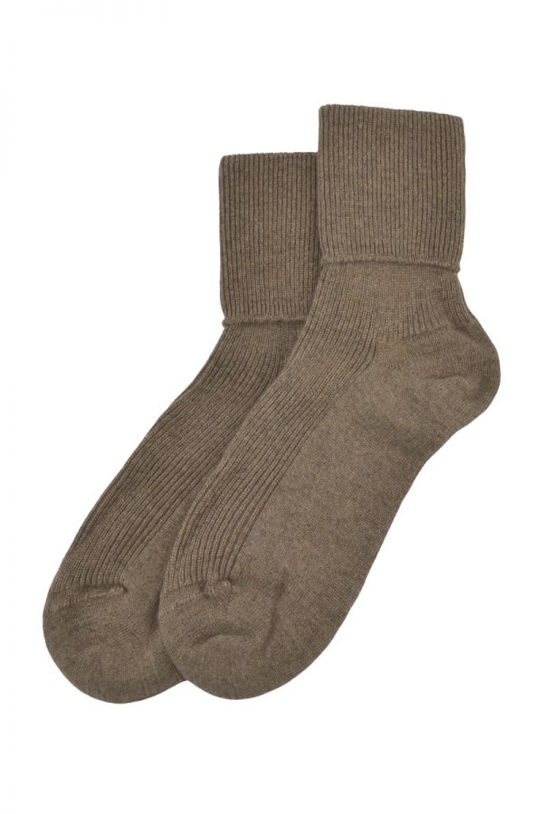 brown cashmere socks womens ladies