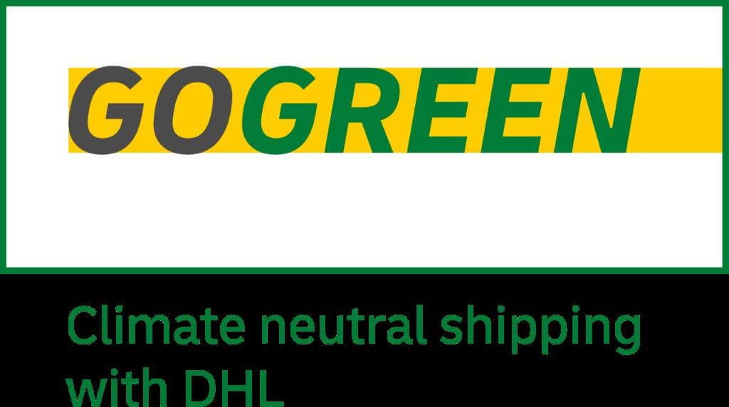 Go Green DHL logo